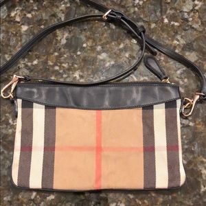Authentic Burberry Peyton crossbody bag.